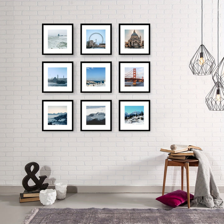 PhotoFrame – Stilige Trerammer Sett Skanto