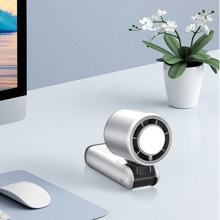 Folding Mini Håndholdt Høyhastighets USB Oppladbar Turbo Vifte | Skanto