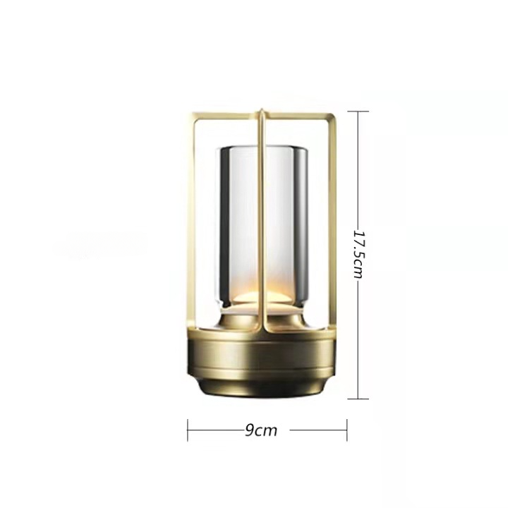 Skanto | Trådlampe - Dimmbar & Oppladbar Vanntett Skrivebordslampe
