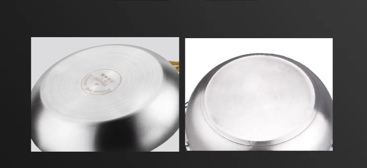 ChefSteel – Profesjonell Rustfritt Stål Stekepanne for Gass & Induksjon Skanto