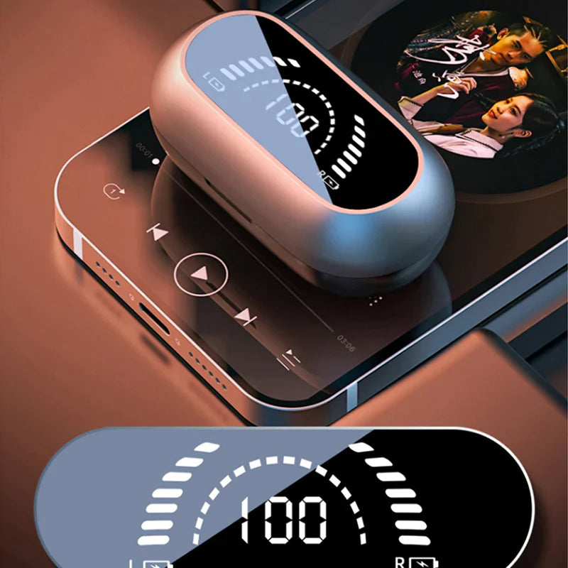 Trådløst Øreklips Bluetooth Hodesett Skanto