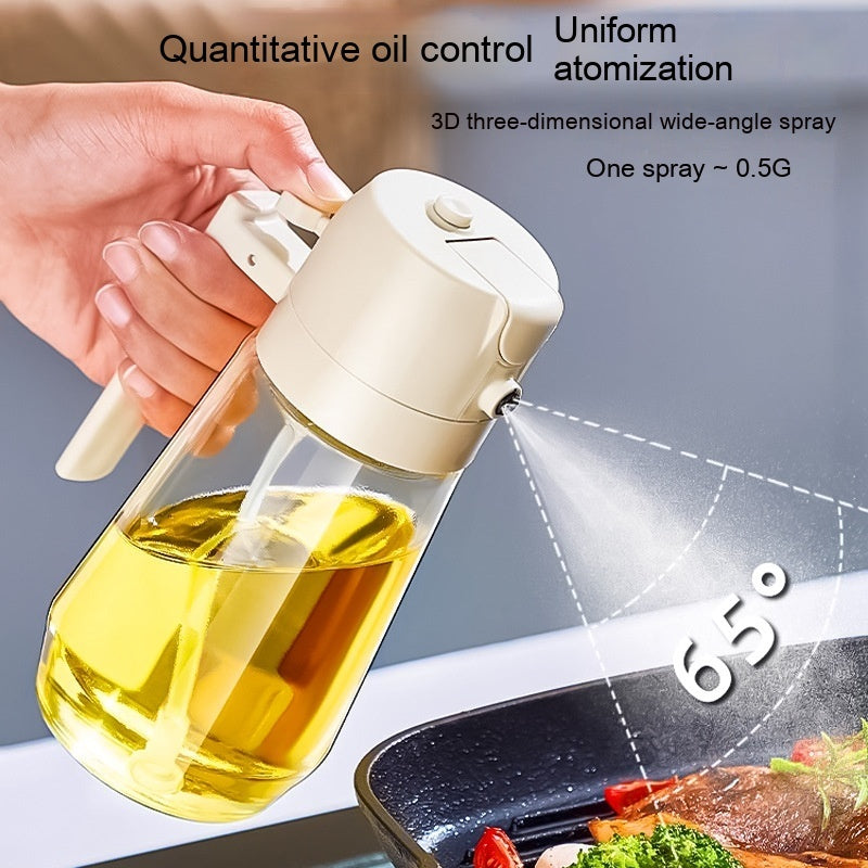 2-i-1 470ml Olje- og Eddik Sprayflaske | Skanto