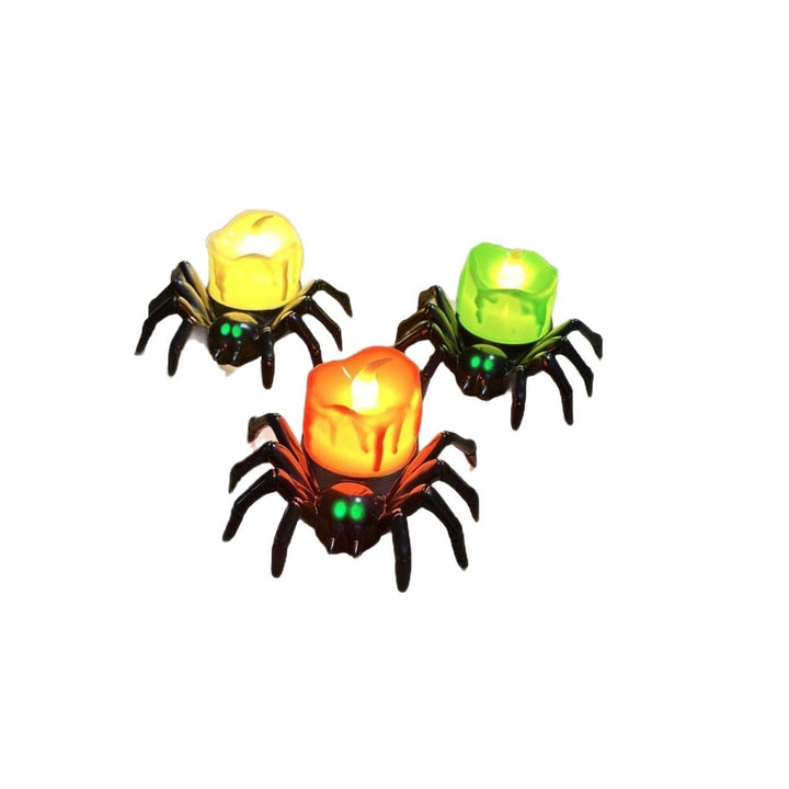 Skanto | Halloween Dekorasjon – Spiderback Ornament med Lys og Øye Design