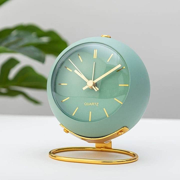 TimelessBell – Retro Analog Vekkerklok med Stillegående Bevegelse | Skanto