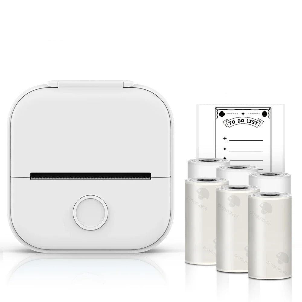 PocketPrint Mini – Bærbar termisk fotoprinter uten Skantoekk | Skanto