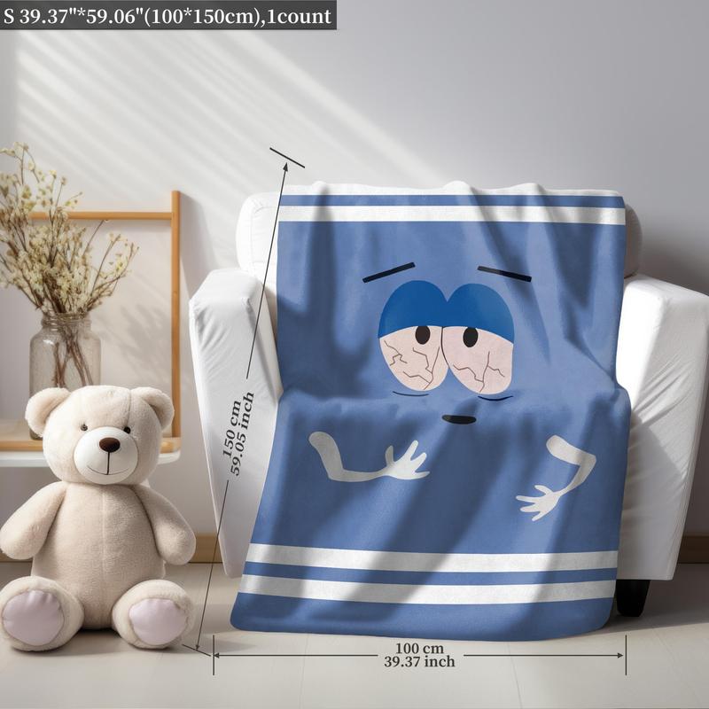 Skanto | Ultra-myke tegneserie design flanellteppe