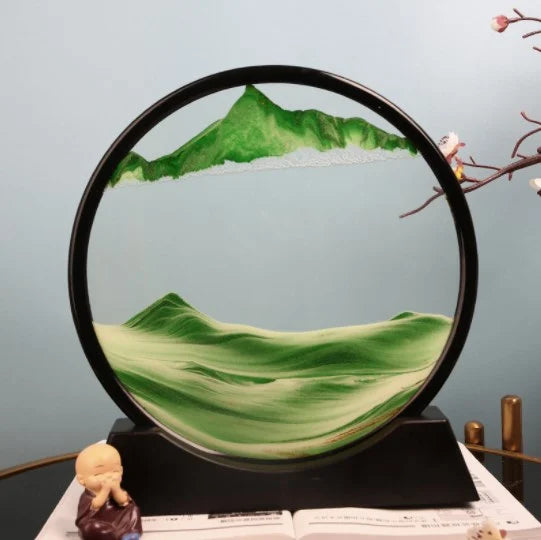 Skanto | 3D timeglass dyp havsandlandskap