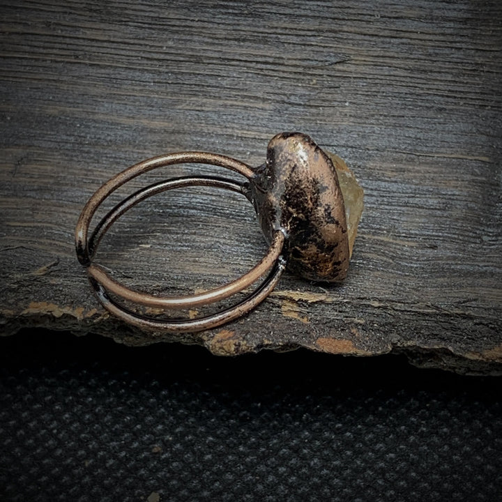 Skanto | Naturlig Ubehandlet Fødselsten Ring - Selina