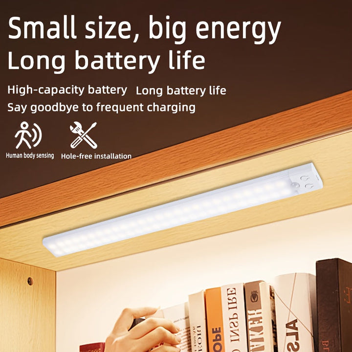 LED Under-Cabinet Light med bevegelsessensor 2-pakning | Skanto