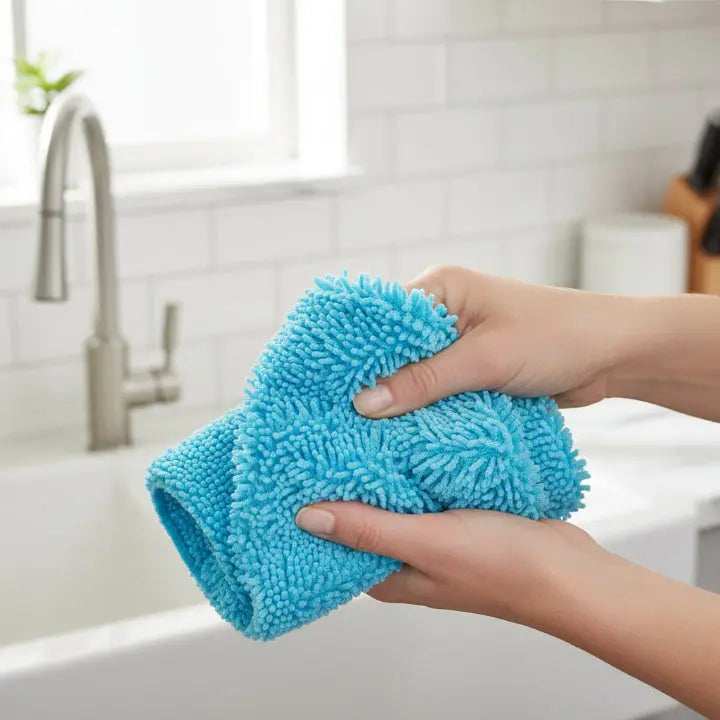 Silke Fluffy Pads — Få gulvene dine skinnende rene uten anstrengelse og føl glansen hver dag | Skanto