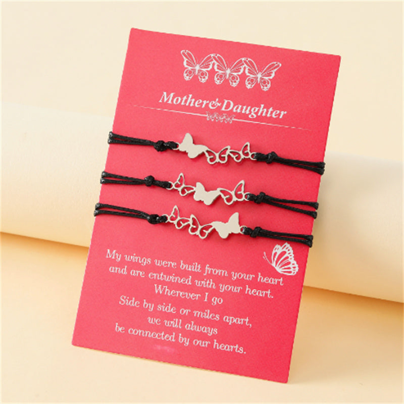 Skanto | Mor & Datter Sommerfugl Armbånd