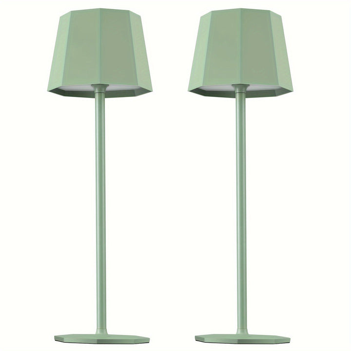 DuoGlow | Batteridrevet 2-delt sett Trådløs bordlampe Skanto