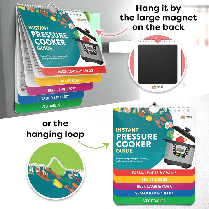 Air Fryer Jukseseddel Magneter Matlagningsguide Heft | Skanto