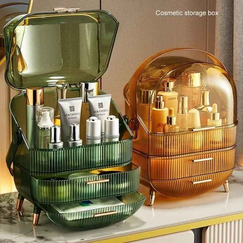 Norvo | opp organiser - Støvbestandig og vanntett kosmetikkboks med elegant design