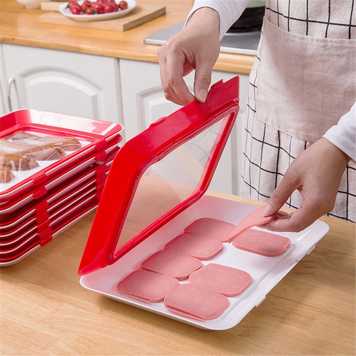 6pk Kreativ Vakuum Matbevaringsbrett Oppbevaringsorganisator | Skanto