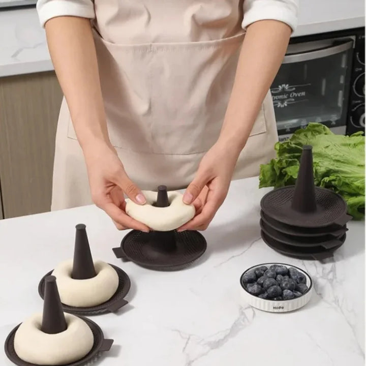 6pcs Kjøkken Silikon Kjegle Bake Deigformer Doughnut Kakeformer | Skanto