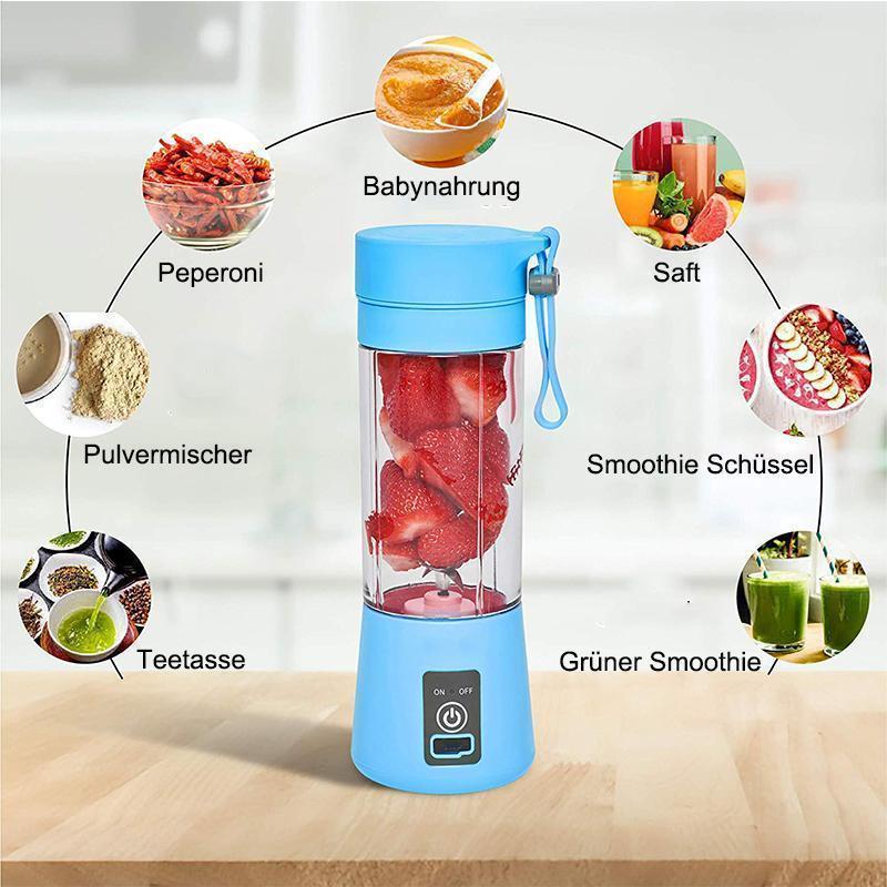 Bærbar USB elektrisk juicepresse | Skanto