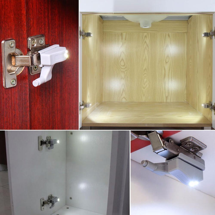 Bequee Super Bright LED Hengsel Lys (10 Stykker) | Skanto