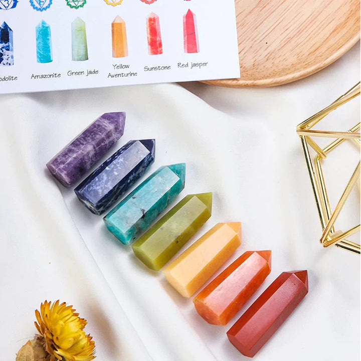 7 Chakra Steiner Sett Gave | Skanto