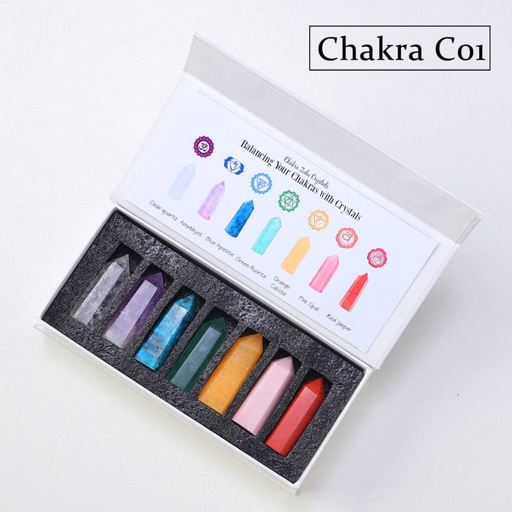 7 Chakra Steiner Sett Gave | Skanto