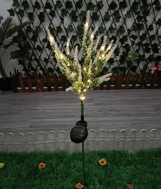 Skanto | Moderne utendørs sollys med 7 blomster