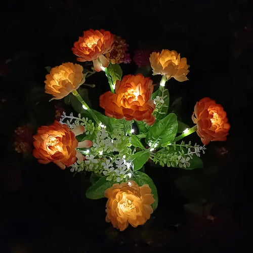 Skanto | Moderne utendørs solbelysning med 7 blomster