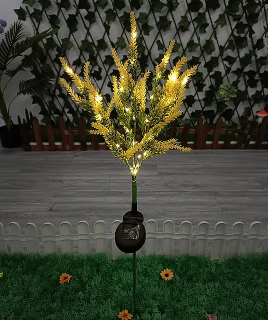 Skanto | Moderne utendørs sollys med 7 blomster