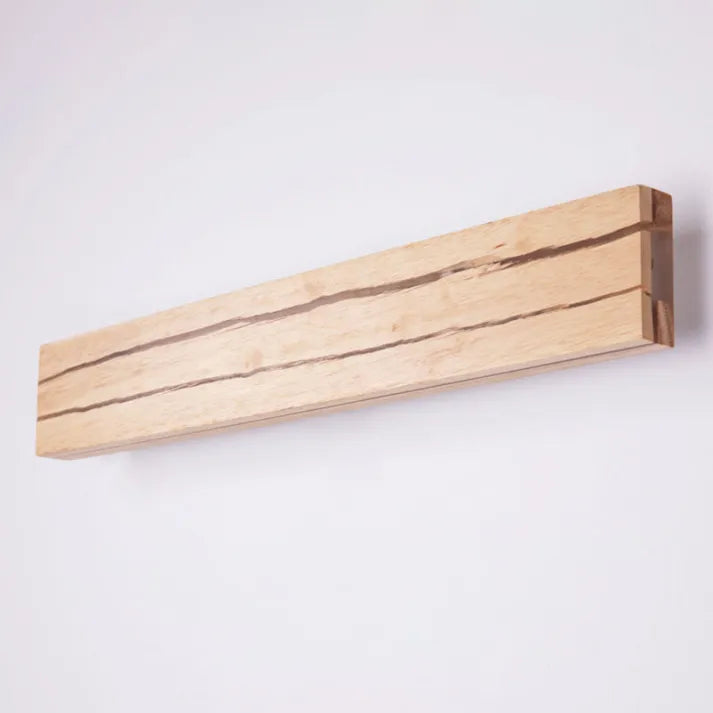 Skanto | Vegglampe laget av naturlig tre Harmonisk belysning og holdbar konstruksjon