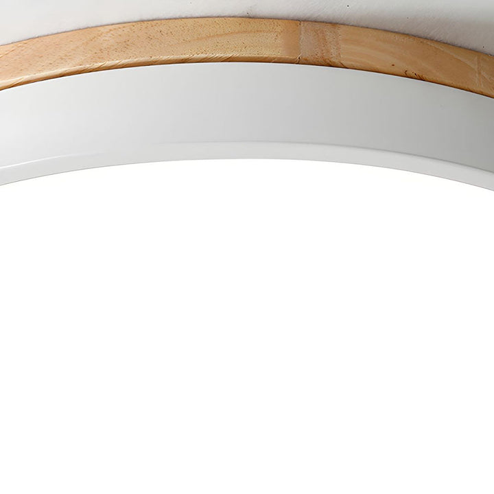 Skanto | Taklampe Naturlig Tre Flush Mount Fixture