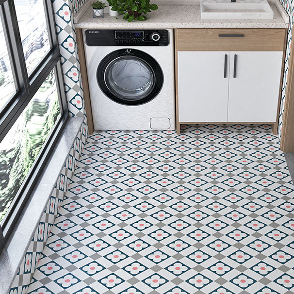 Skanto | Multi-Tonal Stil Vinyl Plank Gulv Peel og Stick Porselen Flis Utseende PVC Gulv