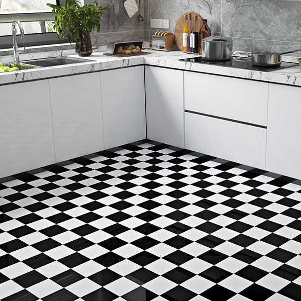 Skanto | Multi-Tonal Stil Vinyl Plank Gulv Peel og Stick Porselen Flis Utseende PVC Gulv