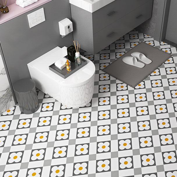Skanto | Multi-Tonal Stil Vinyl Plank Gulv Peel og Stick Porselen Flis Utseende PVC Gulv