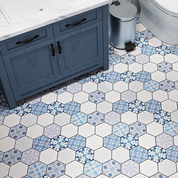 Skanto | Multi-Tonal Stil Vinyl Plank Gulv Peel og Stick Porselen Flis Utseende PVC Gulv