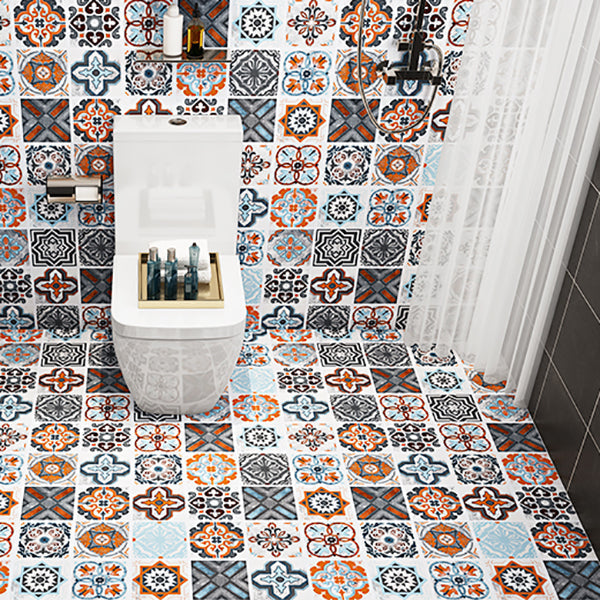 Skanto | Multi-Tonal Stil Vinyl Plank Gulv Peel og Stick Porselen Flis Utseende PVC Gulv