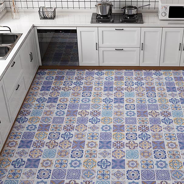 Skanto | Multi-Tonal Stil Vinyl Plank Gulv Peel og Stick Porselen Flis Utseende PVC Gulv
