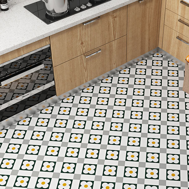 Skanto | Multi-Tonal Stil Vinyl Plank Gulv Peel og Stick Porselen Flis Utseende PVC Gulv