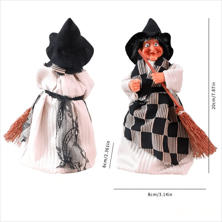 Skanto | Halloween heks dukke statue dekorasjon skrivebord