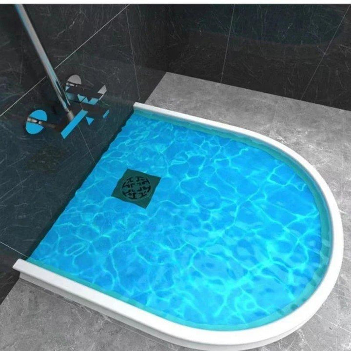 Skanto | FlexiSeal Dusjkant — Ikke flere våte gulv og frustrasjon på badet, hold deg tørr – helt stressfri installasjon!