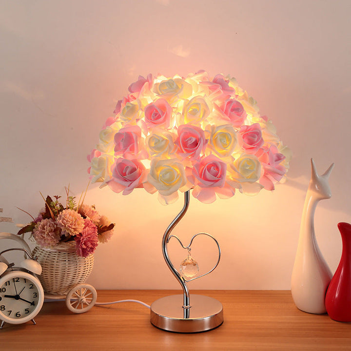 Romantisk Rose Lampe | Skanto
