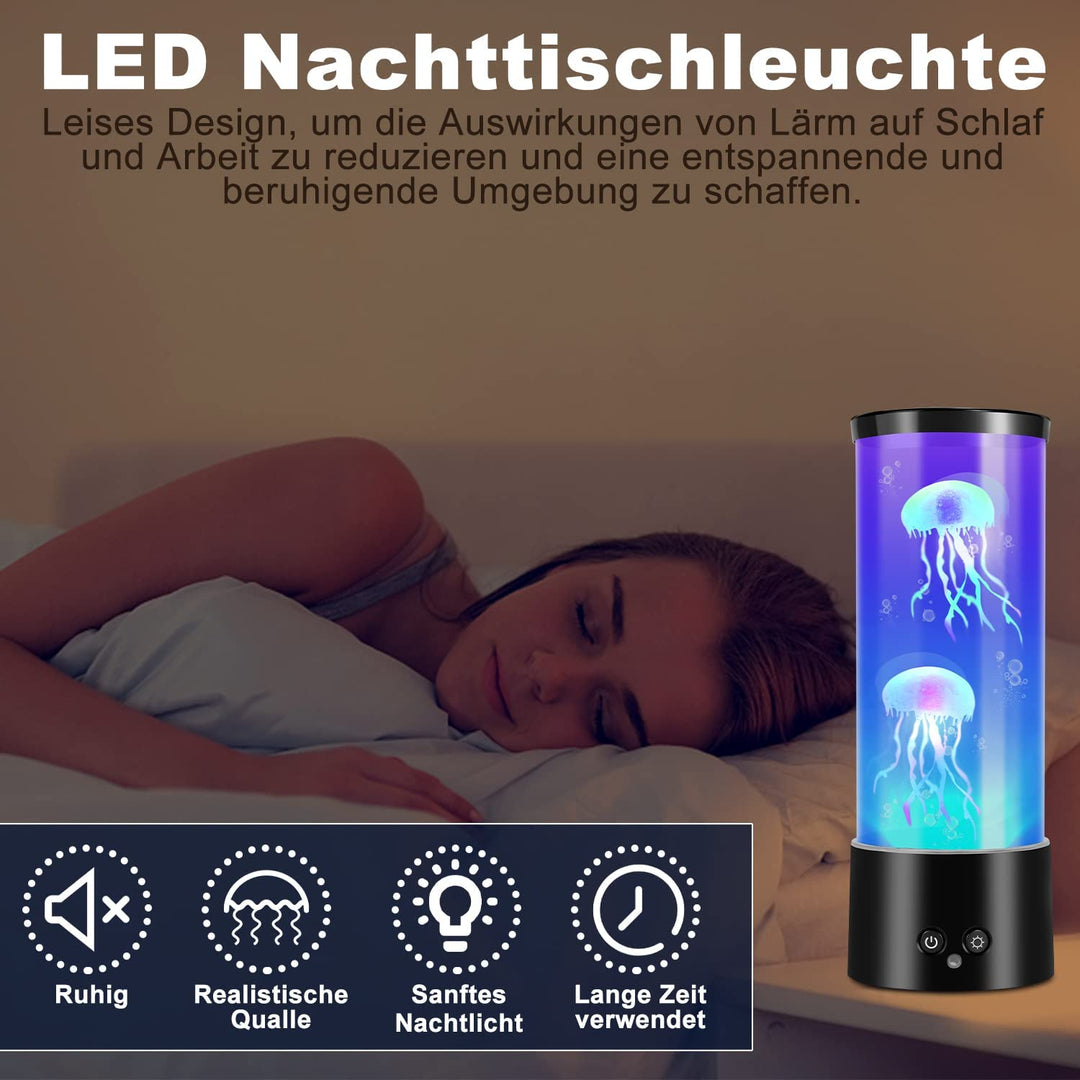 Jellyfish Lampe RGB med Fjernkontroll | Skanto