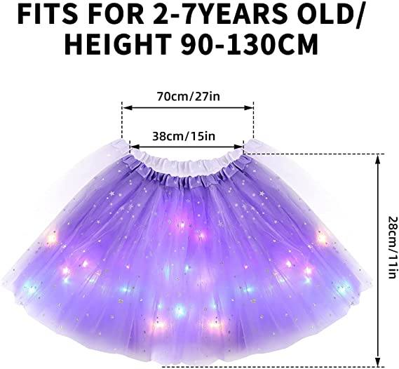 Skanto | Magisk & Glødende LED Tulle Skirt