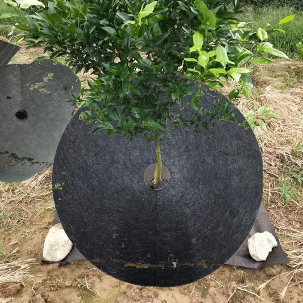 Skanto | Weed fleece tree disk – Pustende rotbeskyttelsesmatte for hage og planter