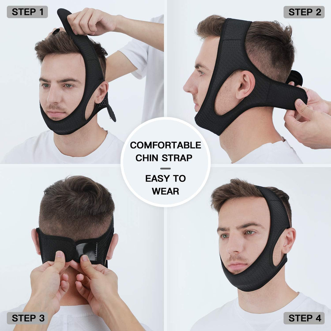 Skanto | Anti-Snorke Kinnrem for Søvnapné