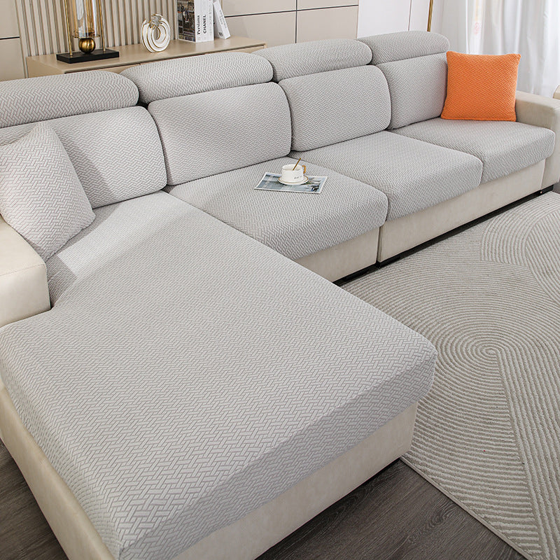 Wrap-around stretch sofa cover | Skanto