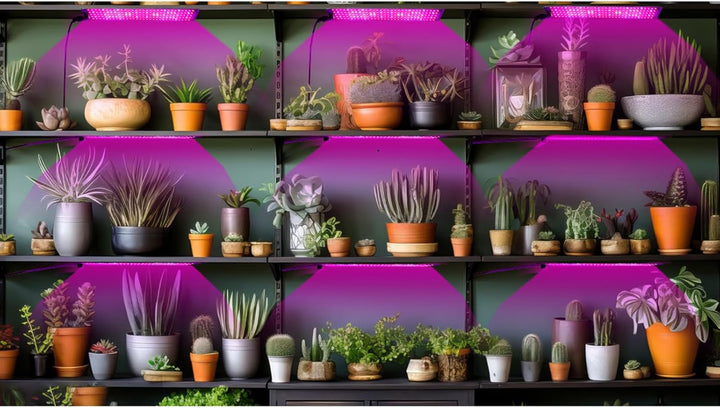Skanto | LED Quantum Plante Lys Panel for Vekst og Farge Fremming – Med Justerbar Lysmodus