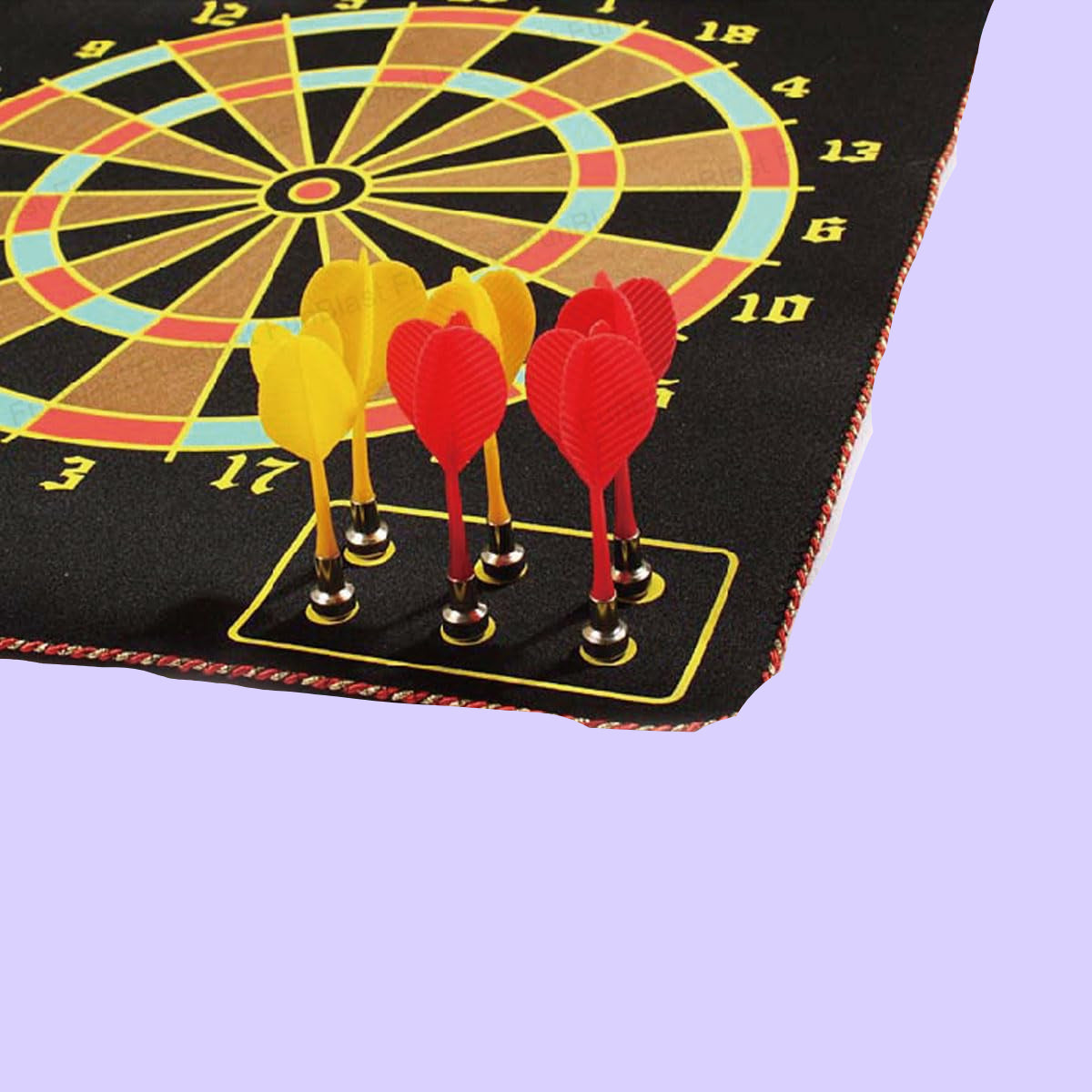 Norvo | Magnetix MagnoDart | Sikker leke moro - Magnetisk dartbrett for barn, tosidig og sammenleggbart