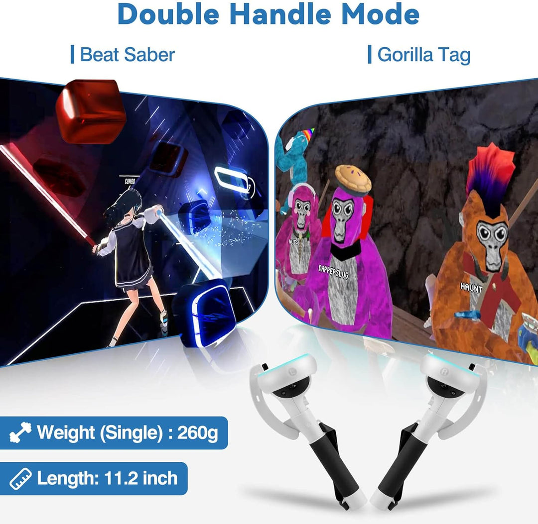 Skanto | VR-kontrollerutvidelseshåndtak for Meta Quest 2 – Kynaro