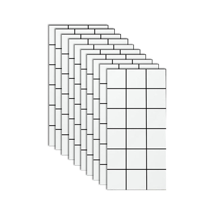 Individuelt flistapet PVC vanntett skall-og-kleb flis veggflis