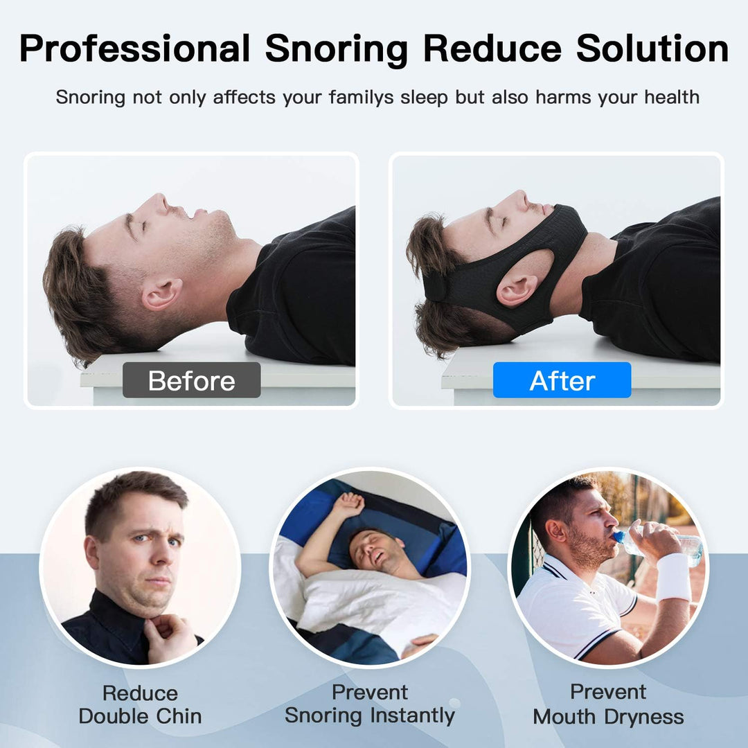 Skanto | Anti-Snorke Kinnrem for Søvnapné