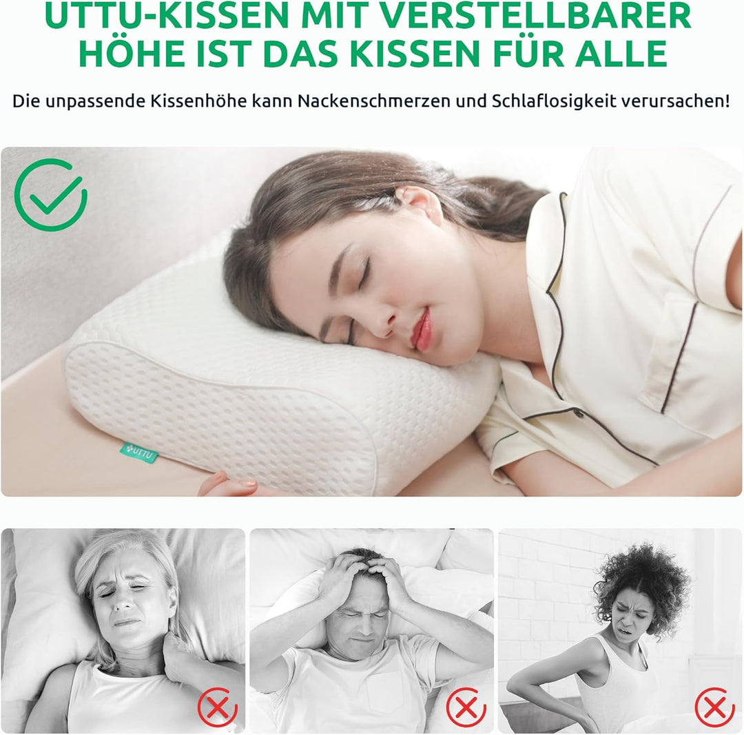 Skanto | Ergonomisk Ortopedisk Nakkepute